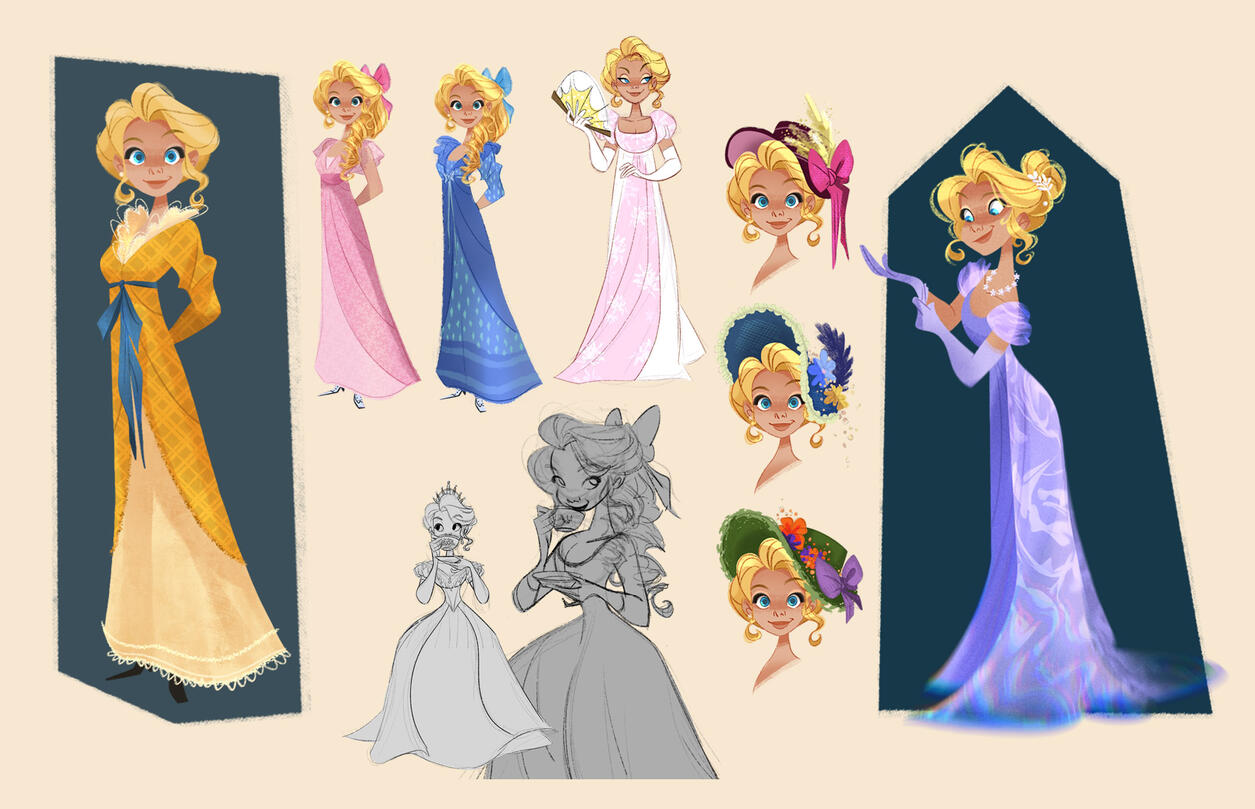 Emma, character design