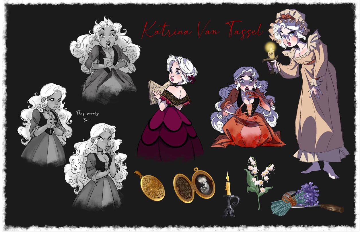 Katrina Van Tassel, character exploration
