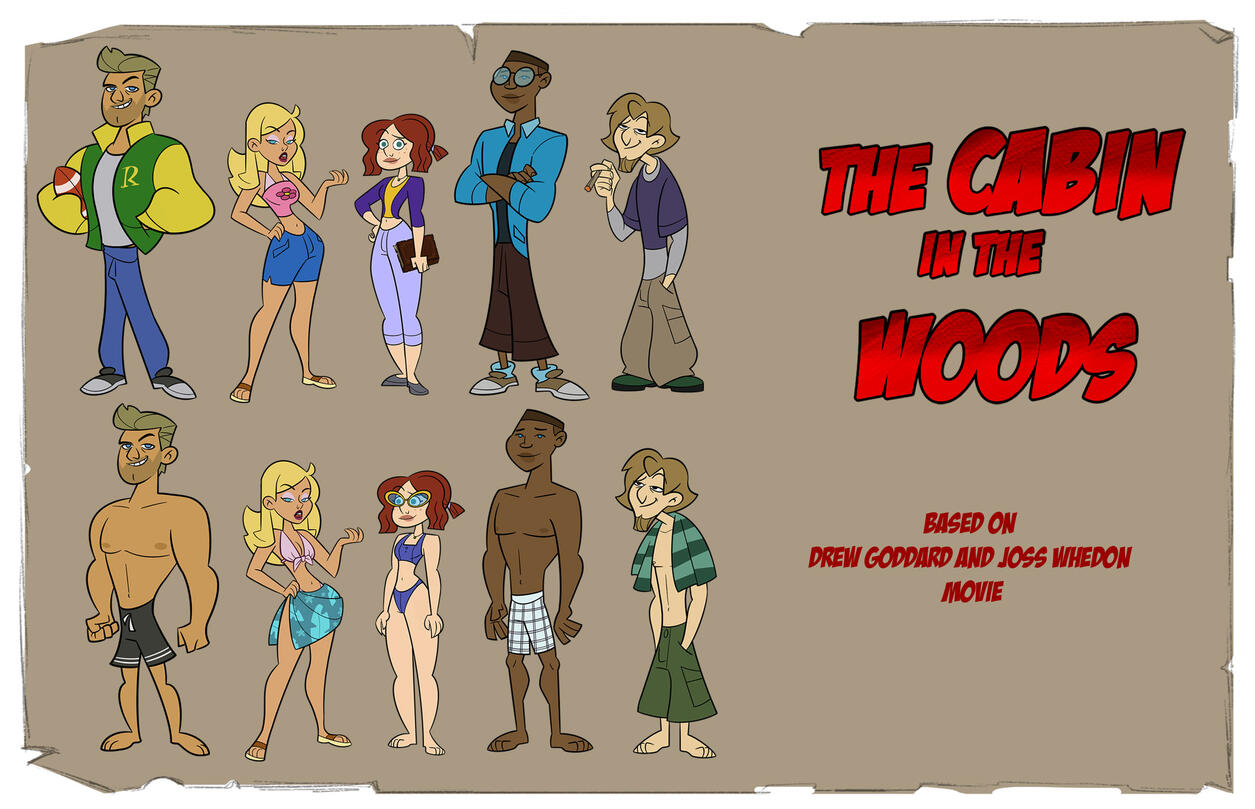 The Cabin in The Woods, characters presentation
